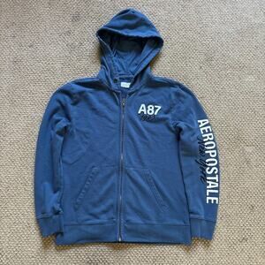 Aeropostale 87 zip up hoodie medium